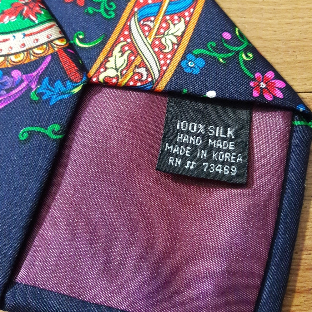 Stylvs Mens 100% Silk Necktie - Picture 6 of 10